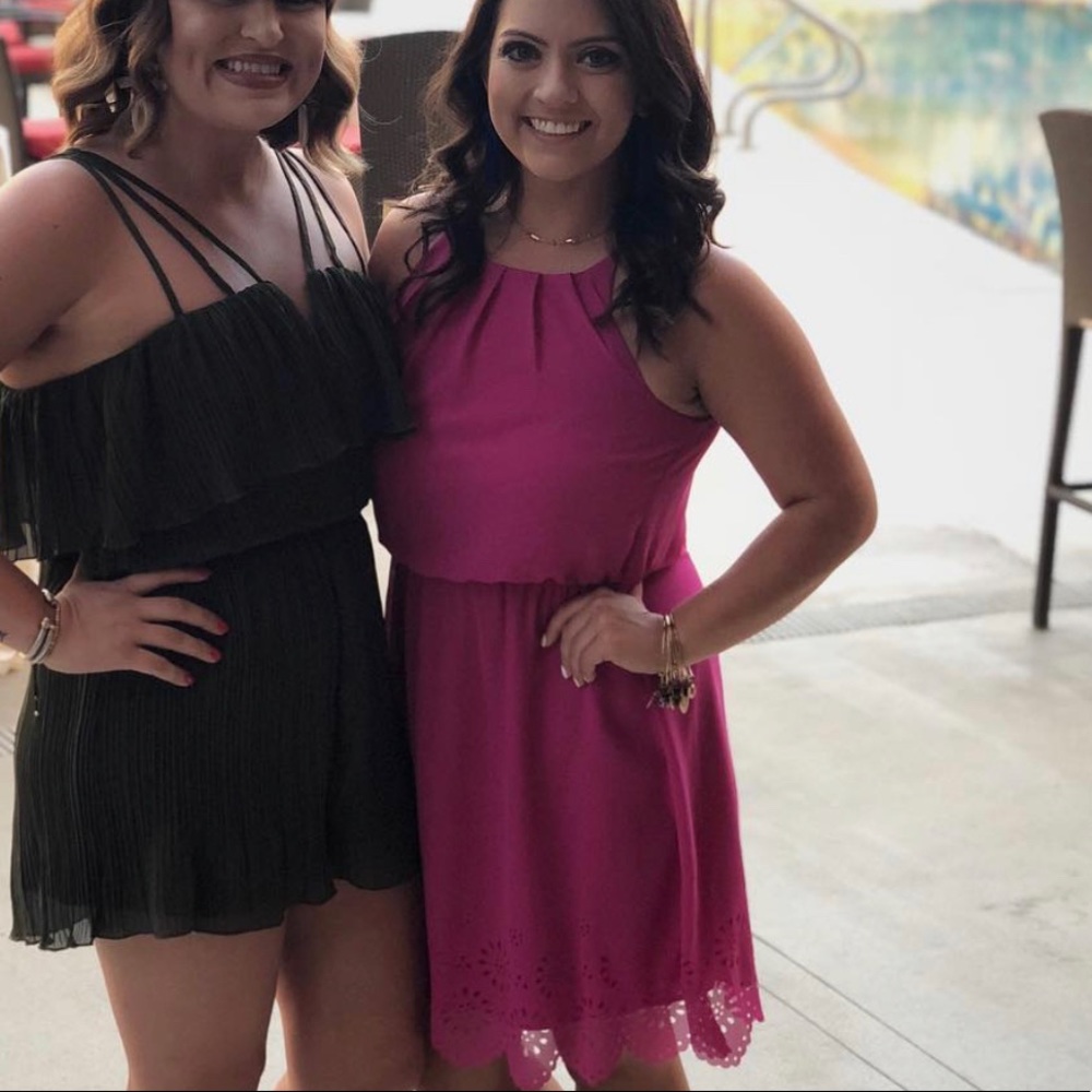 Blue Rain (Francesca‘s) Pink Dress